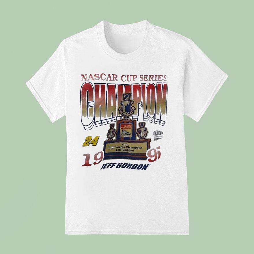 Jeff Gordon Nascar Cup Series Champion T Shirt