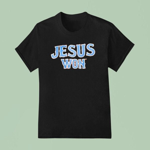 Jesus Won Graphic T Shirt