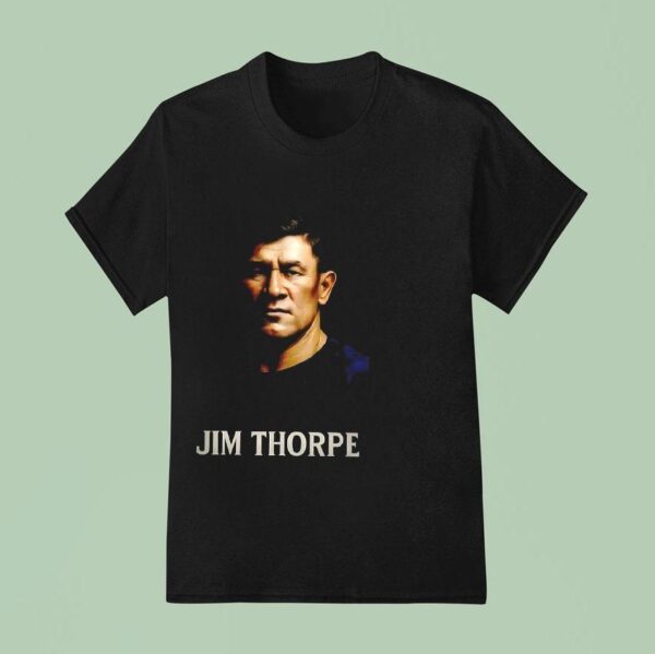 Jim Thorpe Realistic Portrai T Shirt