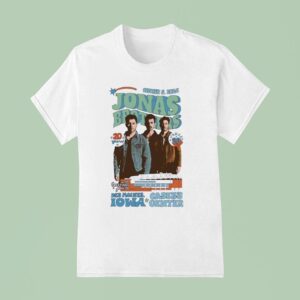 Jonas Brothers Des Moines Iowa Casey S Center T Shirt