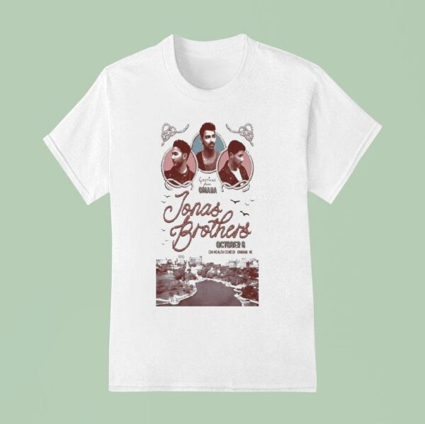 Jonas Brothers Oct Omaha Ne Even T Shirt