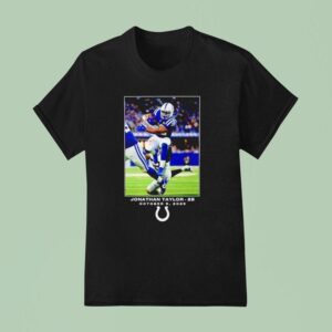 Jonathan Taylor Indianapolis Colts Nfl Flash Features Week T Shirt