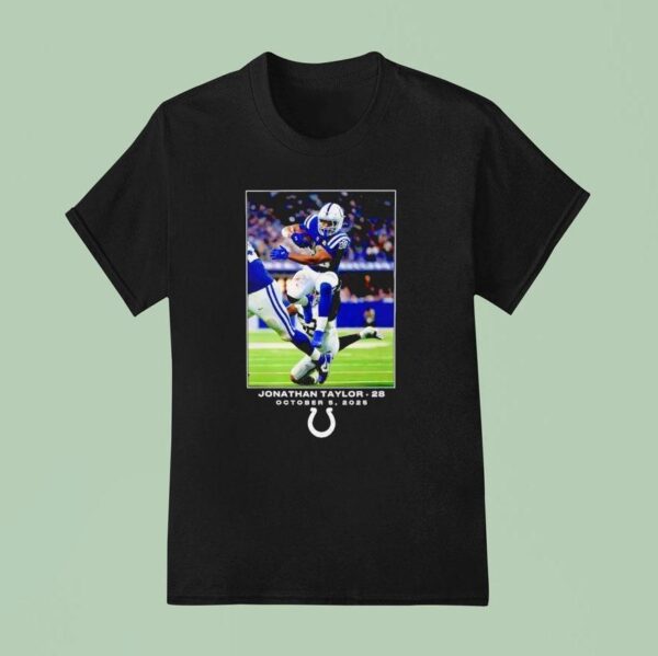 Jonathan Taylor Indianapolis Colts Nfl Flash Features Week T Shirt