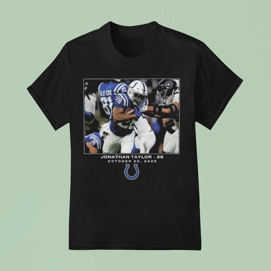 Jonathan Taylor Indianapolis Colts Nfl Flash Features Week T Shirt