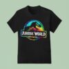 Jurassic World Tie Dye Logo T Shirt