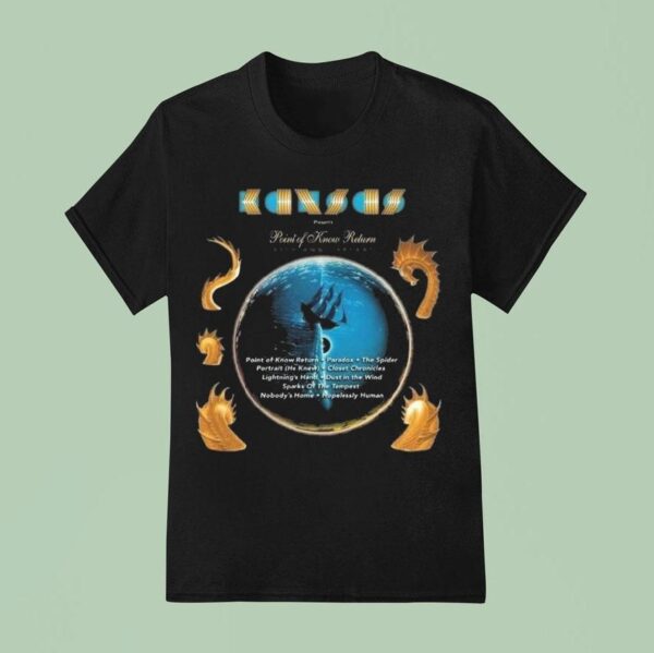 Kansas Band Tour Another Fork In The Road Th Anniversary Vintage T Shirt