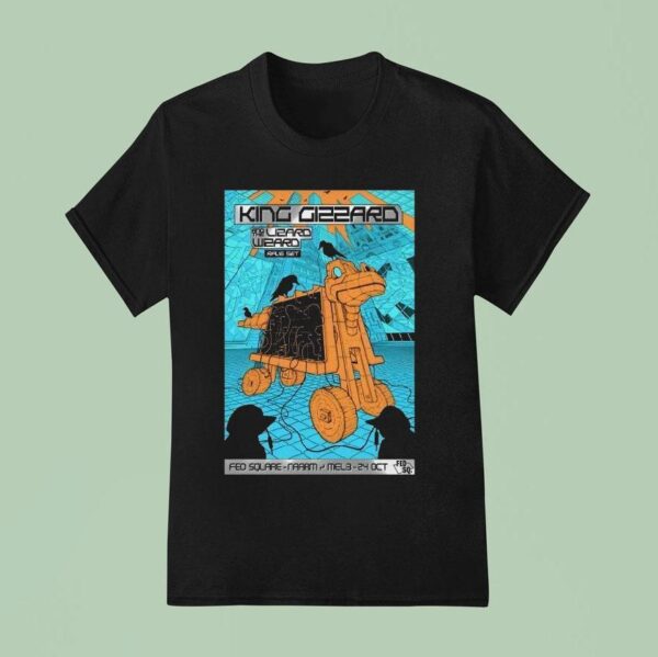 King Gizzard And The Lizard Wizard Melbourne Australia T Shirt