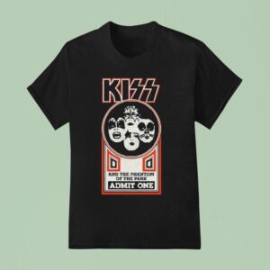 Kiss Klassics And The Phantom Of The Park Admit One T Shirt
