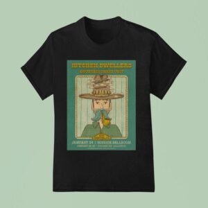 Kitchen Dwellers Denver Colorado January Mission Ballroom T Shirt