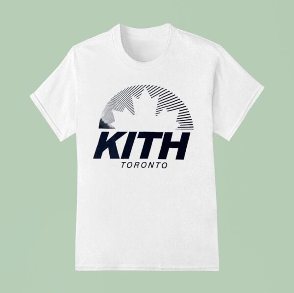 Kith Toronto Maple Leaf Logo T Shirt