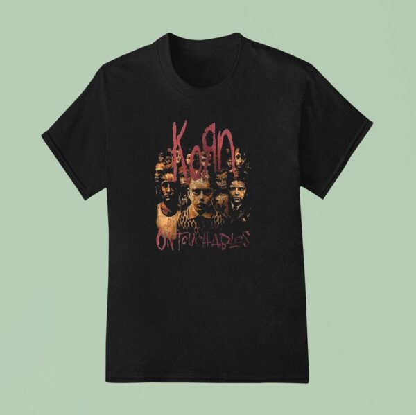 Korn Untouchables Tracklis T Shirt
