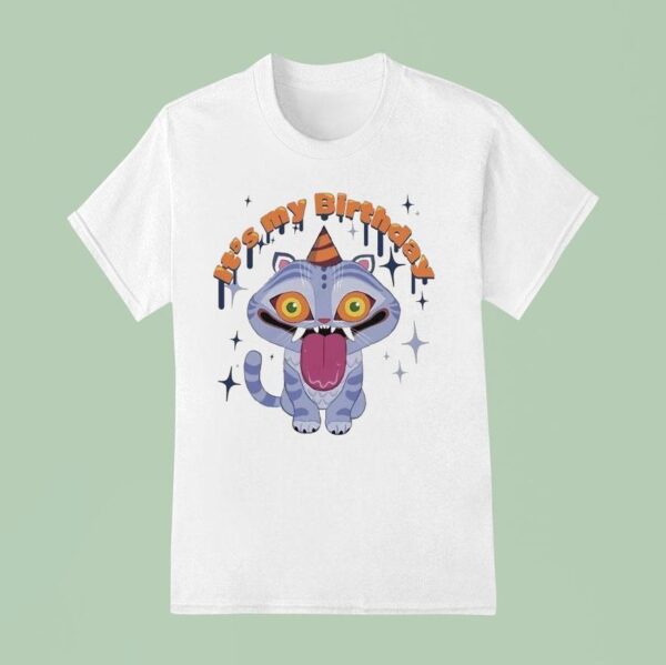 Kpop Demon Hunters It S My Birthday Derpy Tiger T Shirt