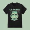 L S Dunes Frankenstein Live Halloween Head T Shirt