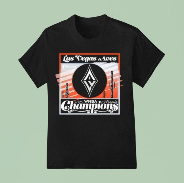 Las Vegas Aces Stadium Essentials Wnba Finals Champions Sunset Urban T Shirt
