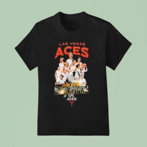 Las Vegas Aces Team Victory Wnba Champions T Shirt