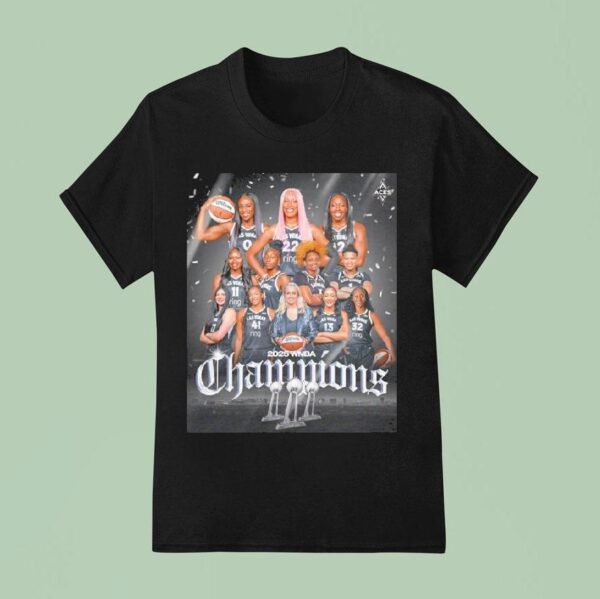 Las Vegas Aces Wnba Champions Team T Shirt