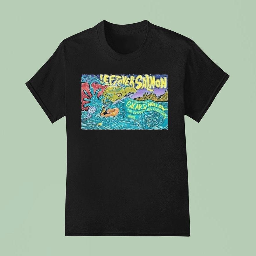 Leftover Salmon Oct The New River Gorge T Shirt