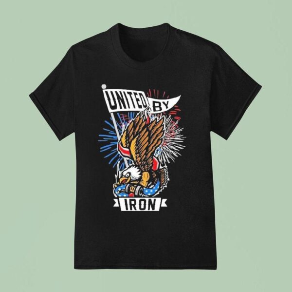 Lifter United By Iron Eagle Crew T Shirt