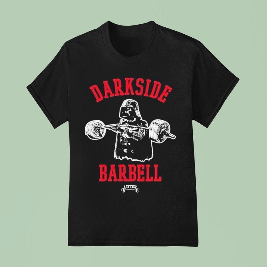 Lifter X Darth Vader Star Wars Darkside Barbell T Shirt