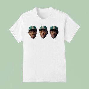 Lilpoolol Tyler The Creator Three Face T Shirt