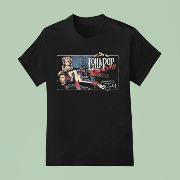 Lollipop Chainsaw Zombies Suck T Shirt
