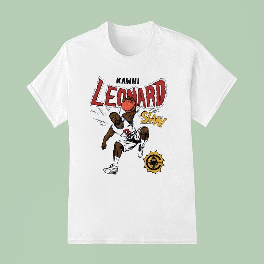 Los Angeles Clippers Comic Book Kawhi Nba Basketball T Shirt