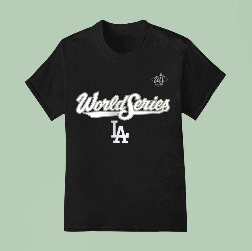 Los Angeles Dodgers  World Series Authentic Collection T Shirt
