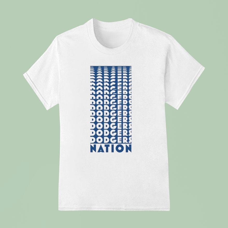 Los Angeles Dodgers Nation T Shirt