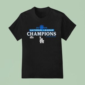 Los Angeles Dodgers National League Champions T Shirt
