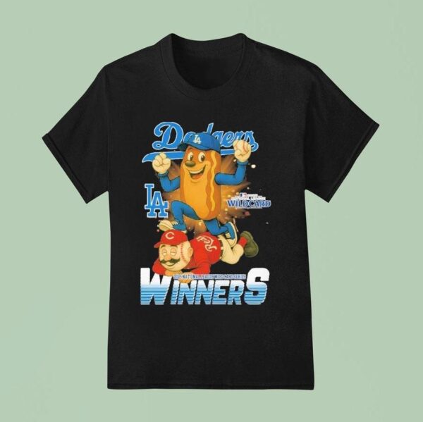 Los Angeles Dodgers Trample Cincinnati Reds National League Mlb American League Wild Card Series Winners Masco T Shirt