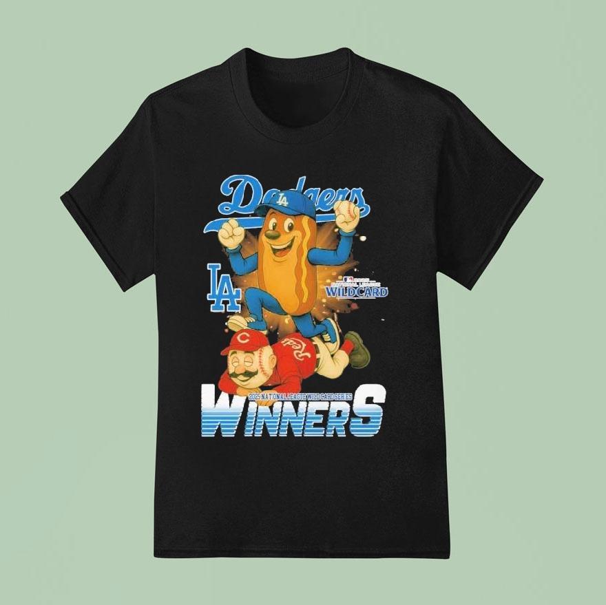 Los Angeles Dodgers Trample Cincinnati Reds National League Mlb American League Wild Card Series Winners Masco T Shirt