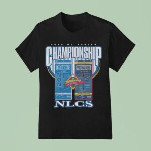 Los Angeles Dodgers Vs Milwaukee Brewers Nl Series Championship Nlcs T Shirt