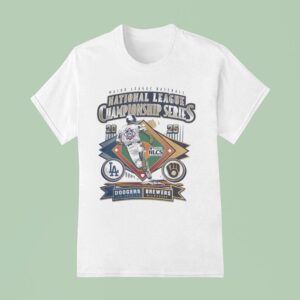 Los Angeles Dodgers Vs Milwaukee Brewers Nlcs T Shirt
