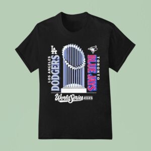Los Angeles Dodgers Vs Toronto Blue Jays World Series Match Up T Shirt