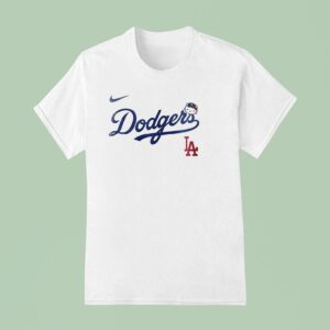 Los Angeles Dodgers X Hello Kitty T Shirt