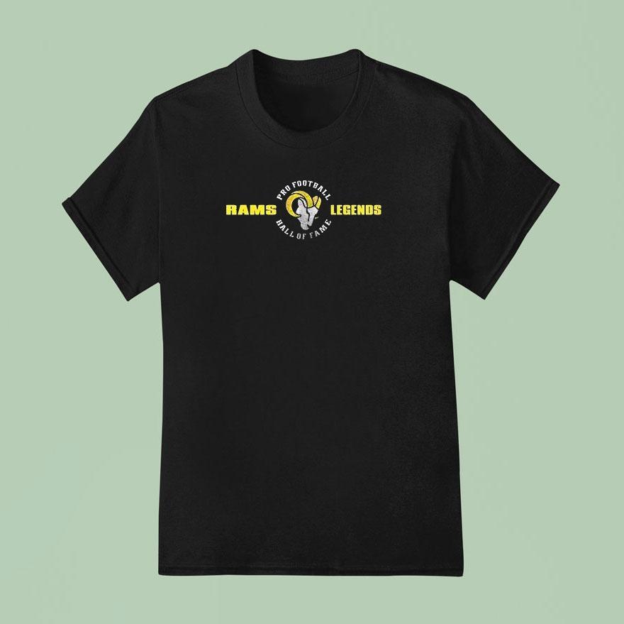 Los Angeles Rams Pro Football Hall Of Fame Legends T Shirt
