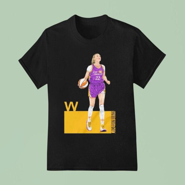 Los Angeles Sparks Cameron Brink T Shirt