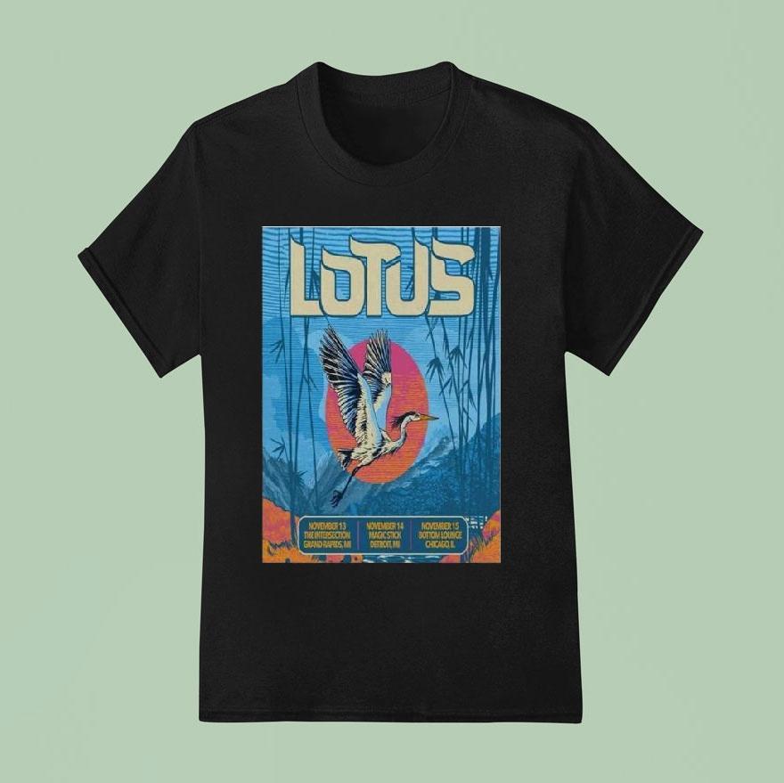 Lotus November Detroit Mi T Shirt