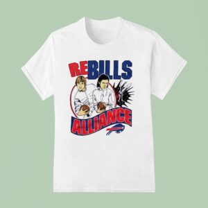 Luke Skywalke X Buffalo Bill Football Alliance Rebills T Shirt