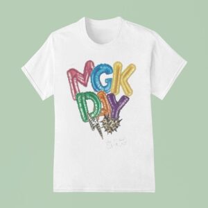 Machine Gun Kelly Rapper St Annual Mgk Day Balloon Cleveland T Shirt