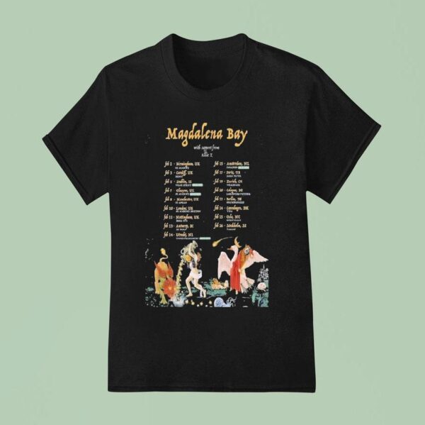 Magdalena Bay Allie X Euro Feb Tour T Shirt