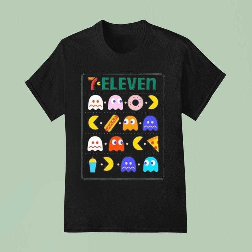 Mark Hoppus Wearing Eleven Pac Man T Shirt
