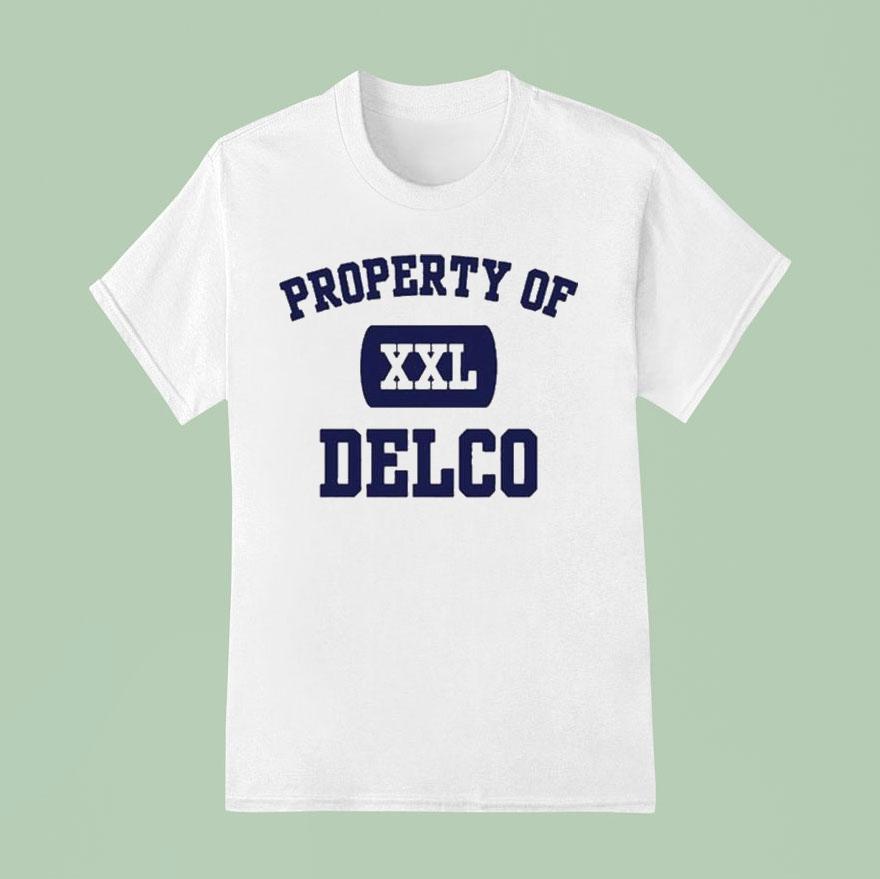 Mark Ruffalo Property Of Delco T Shirt
