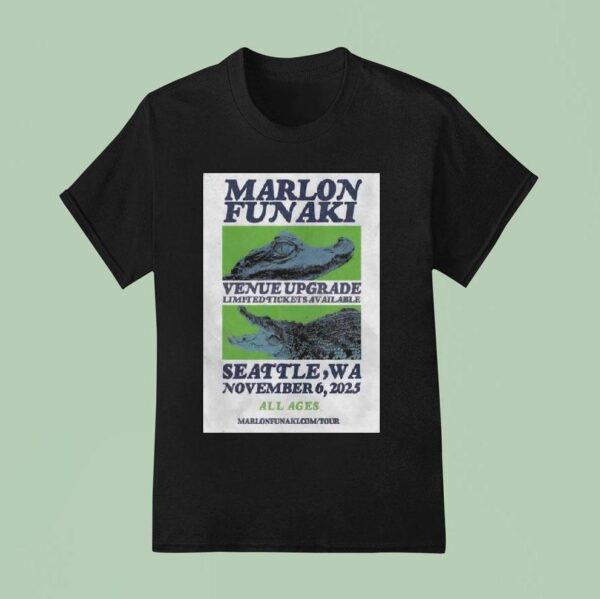 Marlon Funaki Seattle Wa November T Shirt