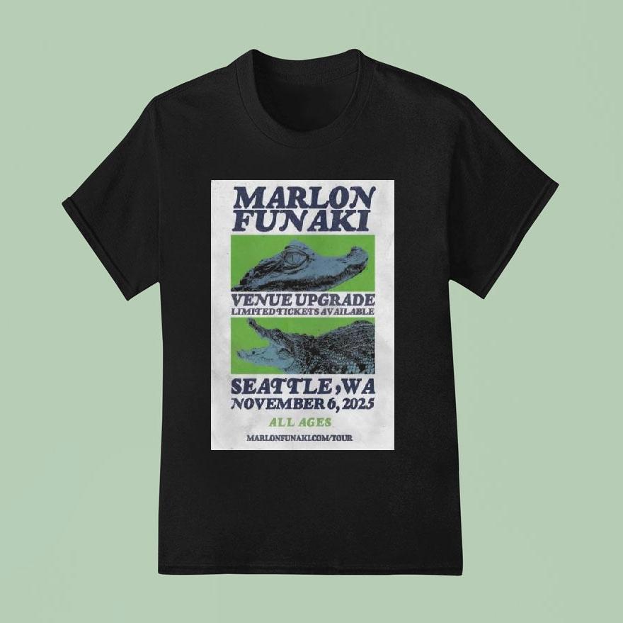 Marlon Funaki Seattle Wa November   T Shirt