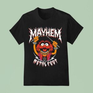 Mayhem Metal Fest Character Animal From The Muppets T Shirt