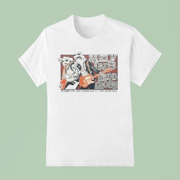 Melvins And Redd Kross Pensacola Fl Frogs T Shirt