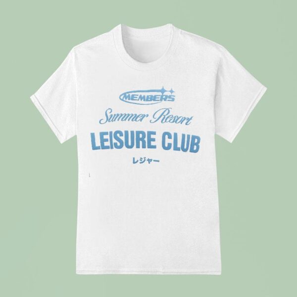 Members Summer Resort Leisure Club T Shirt