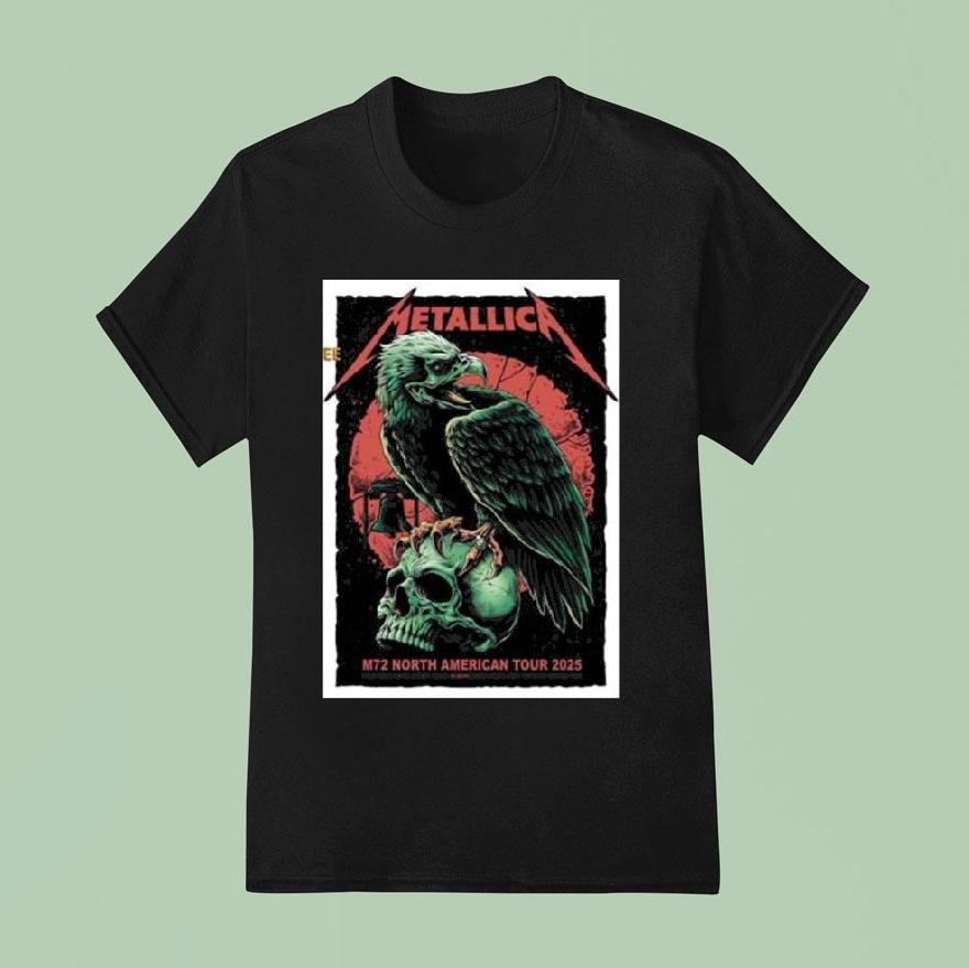 Metallica Philadelphia Lincoln Financial Field On May Rd Th M Philly North American Tour T Shirt