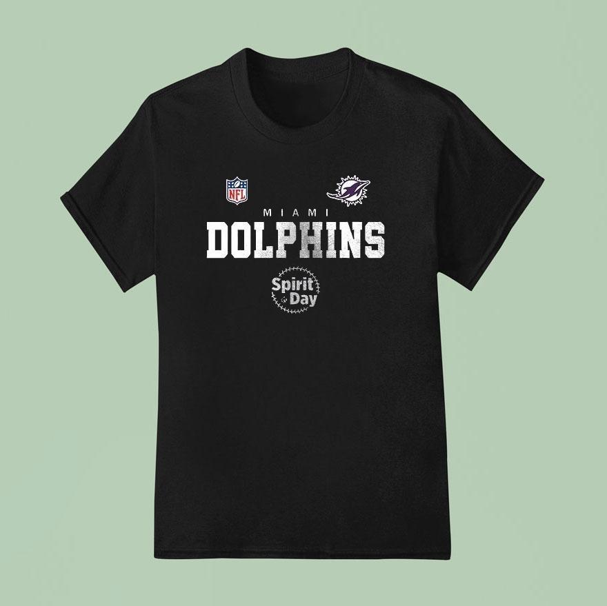 Miami Dolphins Stand Against Bullying Spirit Day T Shirt